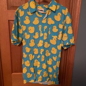 Rubber Duck Button Up Shirt
